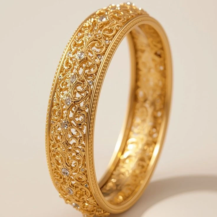 Gold Bangle